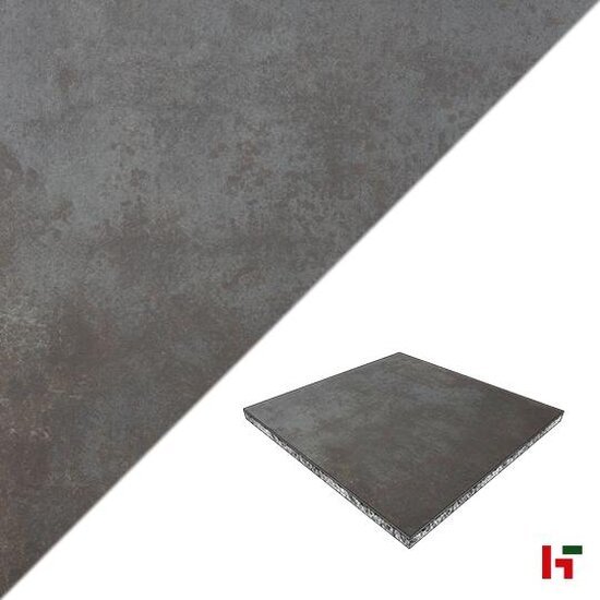 GeoCeramica - GeoCeramica, Copper 2.0 Steel 80 x 80 x 4 cm - MBI