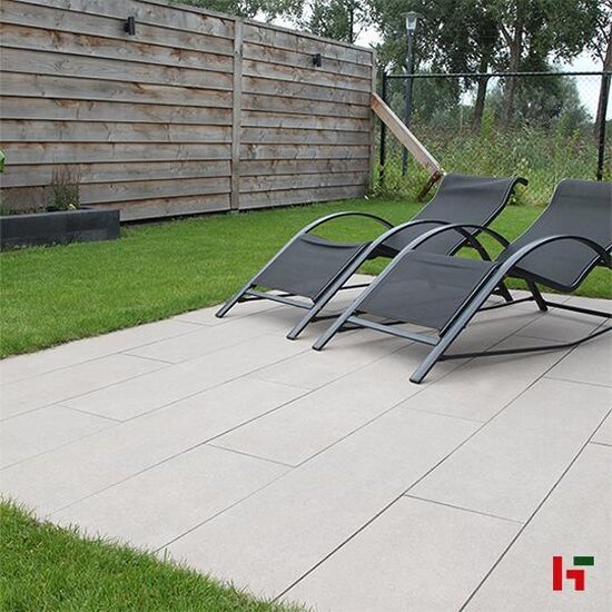 Keramische tegels - Lombardia, Keramische Terrastegel Como 100 x 100 x 2 cm - Stone Base