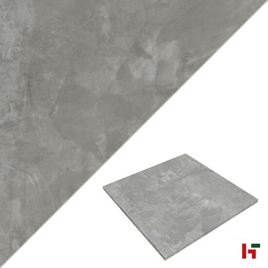 Keramische tegels - Cirea, Keramische Terrastegel Plume 60 x 60 x 2 cm - Stone Base