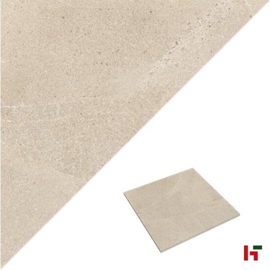 Keramische tegels - Verano, Keramische Terrastegel Sand 60 x 60 x 2 cm - Stone Base