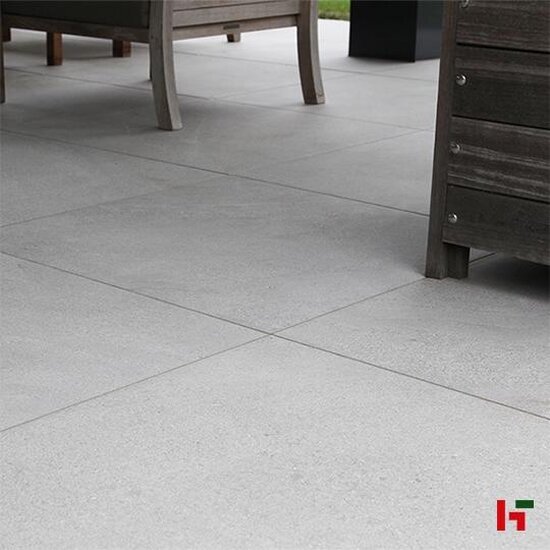 Keramische tegels - Verano, Keramische Terrastegel Grey 60 x 60 x 2 cm - Stone Base