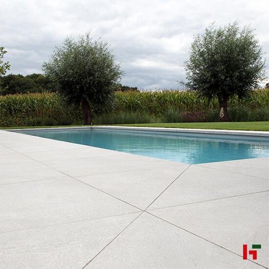 Keramische tegels - Verano, Keramische Terrastegel Grey 60 x 60 x 2 cm - Stone Base