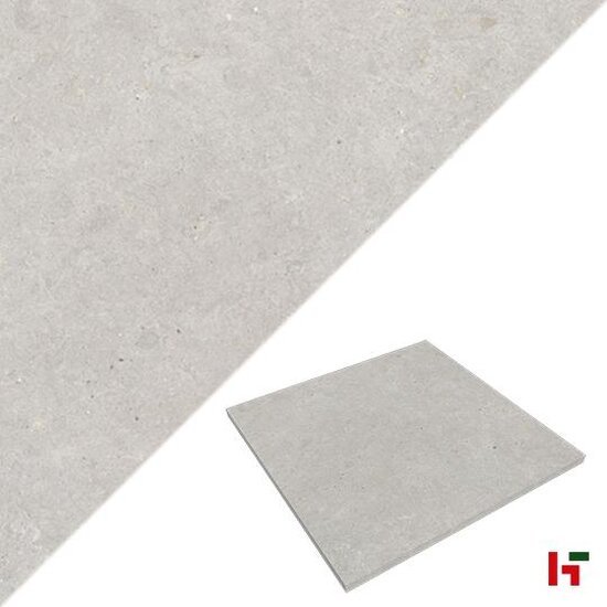 Keramische tegels - Luna SB, Keramische Terrastegel White 80 x 80 x 2 cm - Stone Base