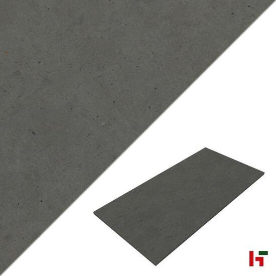 Keramische tegels - Luna SB, Keramische Terrastegel Graphite 120 x 60 x 2 cm - Stone Base