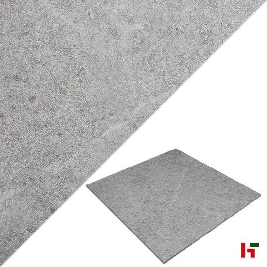 Keramische tegels - Montagna, Keramische Terrastegel Sand 100 x 100 x 2 cm - Stone Base