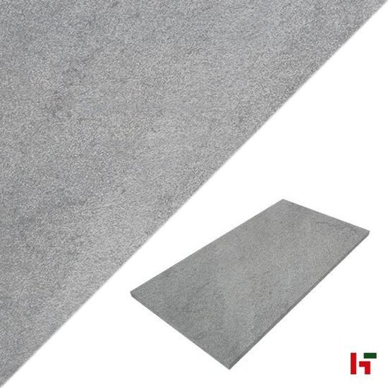 Keramische tegels - Solido Ceramica, Pietra Grey 80 x 40 x 3 cm - Stone Base