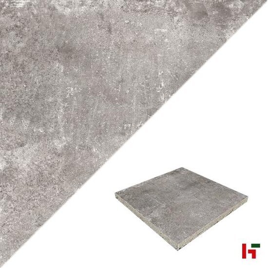 GeoCeramica - GeoCeramica Starter, Palanta Plus Smoke 60 x 60 x 4 cm - MBI