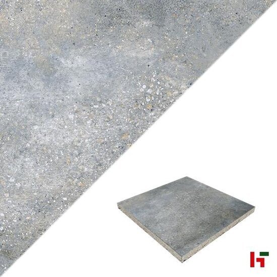 GeoCeramica - GeoCeramica Starter, Cementmix Meso Grey Matt 60 x 60 x 4 cm - MBI