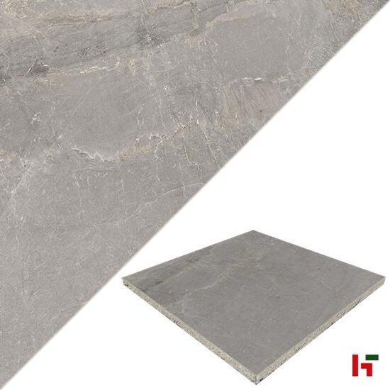 GeoCeramica - GeoCeramica Starter, Tempo Ash Matt 100 x 100 x 4 cm - MBI