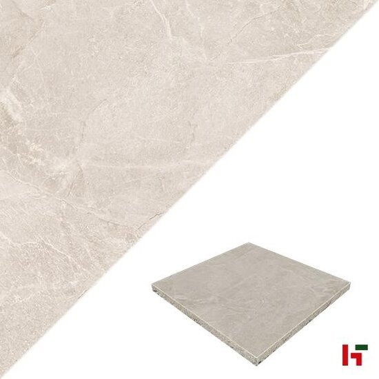 GeoCeramica - GeoCeramica Starter, Tempo Natur Matt 75 x 75 x 4 cm - MBI