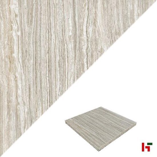 GeoCeramica - GeoCeramica Pointer, Filo Beige 60 x 60 x 4 cm - MBI