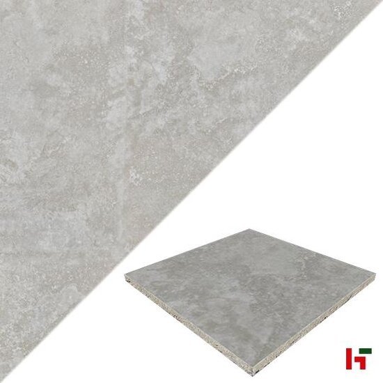 GeoCeramica - GeoCeramica, Rappalano Grijs 100 x 100 x 4 cm - MBI