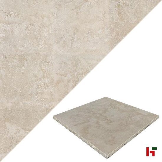 GeoCeramica - GeoCeramica, Rappalano Beige 100 x 100 x 4 cm - MBI