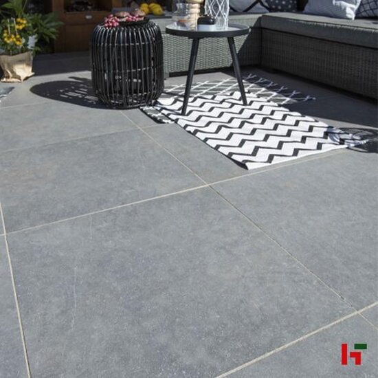 GeoCeramica - GeoCeramica, Impasto Grigio 80 x 80 x 6 cm - MBI