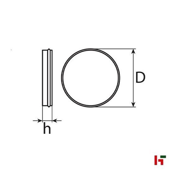 Kantoor - Magneet 24 mm - SWG