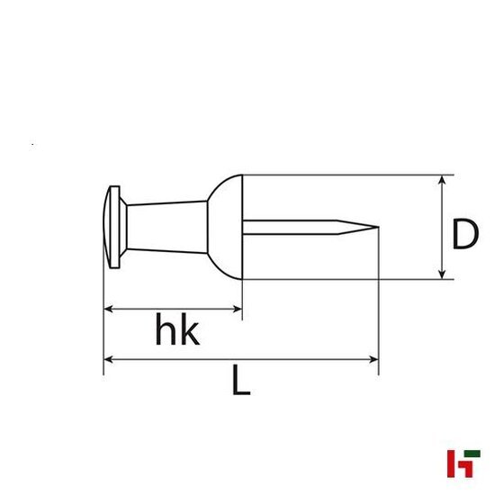 Kantoor - Prikbordspeld Small Box 7 x 23,5 mm - SWG