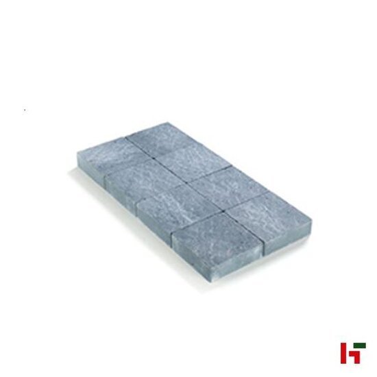 Betonklinkers - Inline getrommeld, Betonklinker Arduinblauw 20 x 20 x 6 cm - Coeck